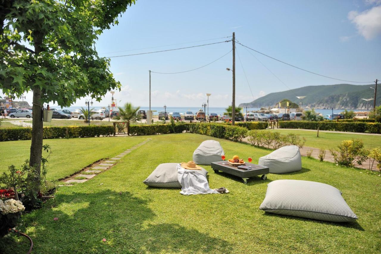 Seathon Seafront Beach Villa In Kalamitsi Zewnętrze zdjęcie